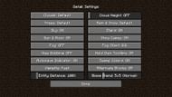 Fog and other weather settings can be tweaked under this tab in Minecraft (Image via Mojang)
